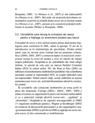 Gândirea socială. Perspective...