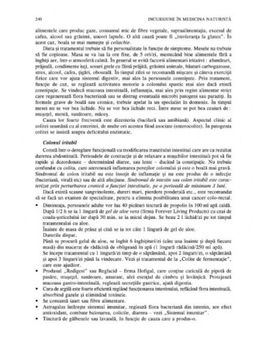 Incursiune în medicina naturistă