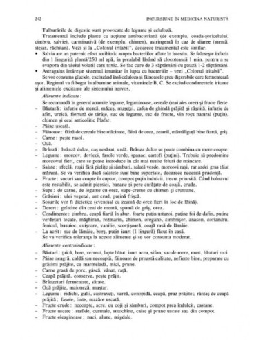 Incursiune în medicina naturistă