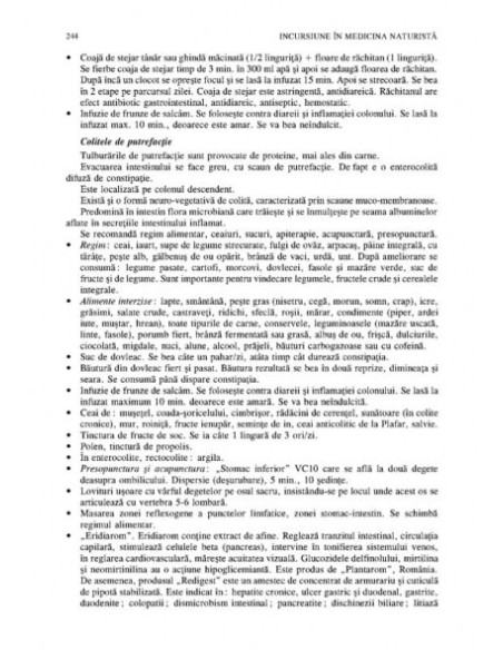 Incursiune în medicina naturistă