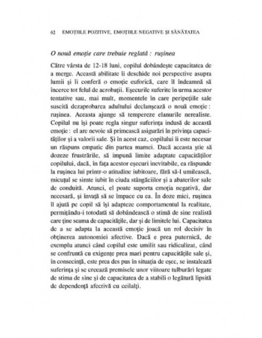 Emoţiile pozitive, emoţiile negative...