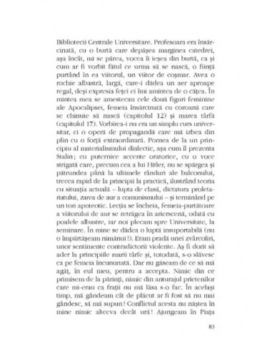 Amor intellectualis. Romanul unei...