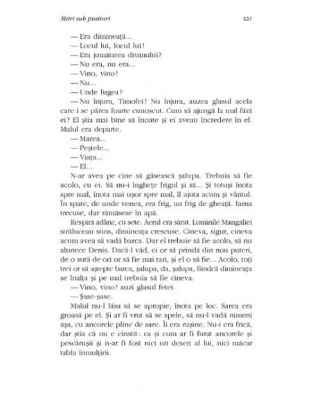 Opere I: Mări sub pustiuri