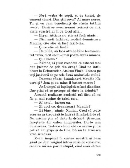 ...Să ucizi o pasăre cântătoare