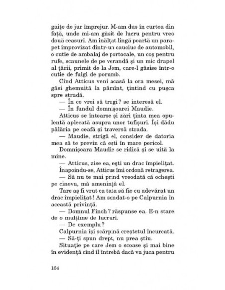 ...Să ucizi o pasăre cântătoare