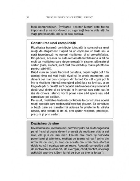 Trucuri psihologice pentru părinţi