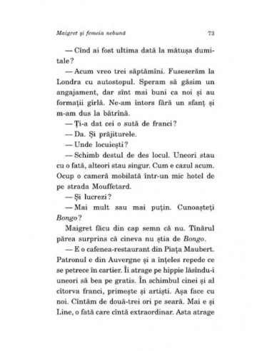 Maigret și femeia nebună