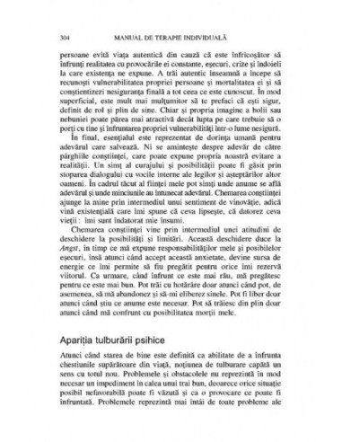 Manual de terapie individuală