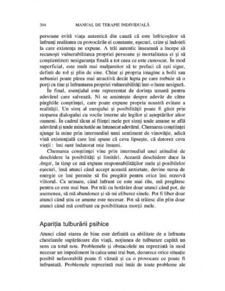 Manual de terapie individuală