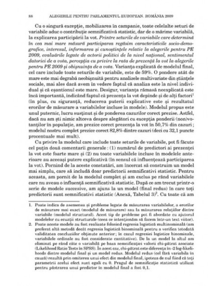 Alegerile pentru Parlamentul European. România 2009