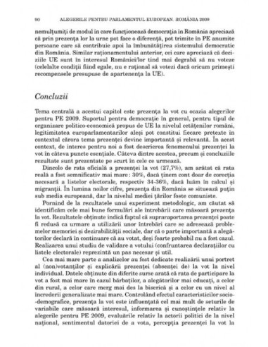 Alegerile pentru Parlamentul...