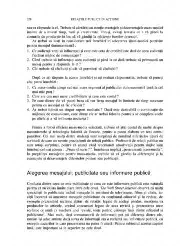 Totul despre relațiile publice...