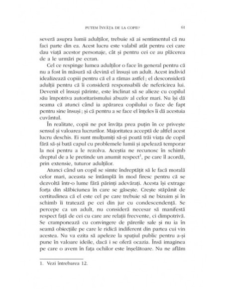 Tot ce trebuie să ştie părinţii