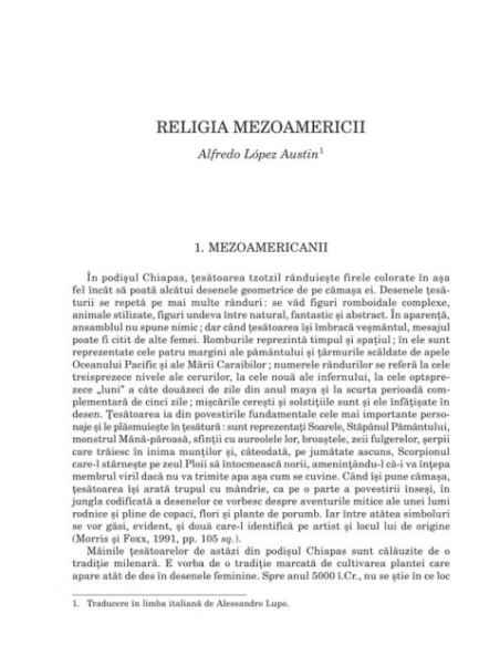Istoria religiilor. Vol. V: Religiile Americii precolumbiene și ale populațiilor indigene