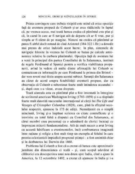 Minciuni, erori şi neînţelegeri în istorie