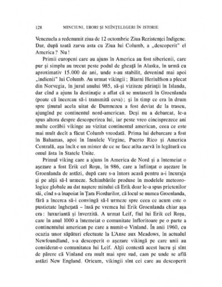 Minciuni, erori şi neînţelegeri în istorie