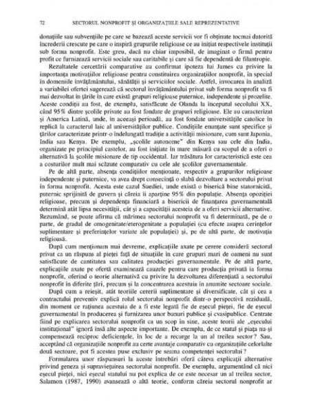 Economie socială și antreprenoriat. O analiză a sectorului nonprofit