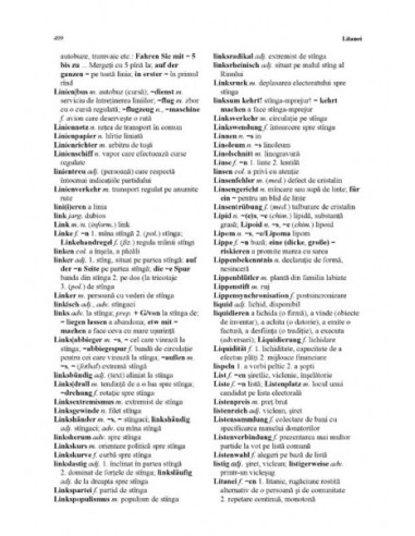 Dicționar german-român Dicționar german-român