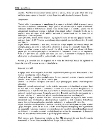 Ziarul local. Cum să scrii pentru publicaţia unei comunităţi