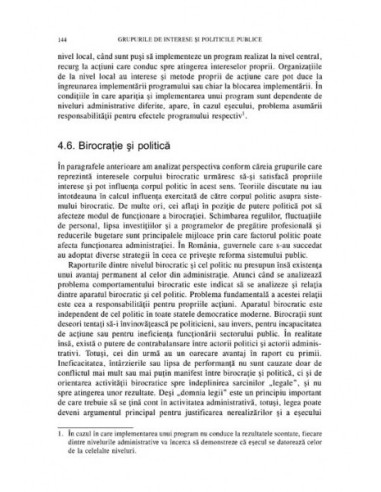 Grupurile de interese și politicile...
