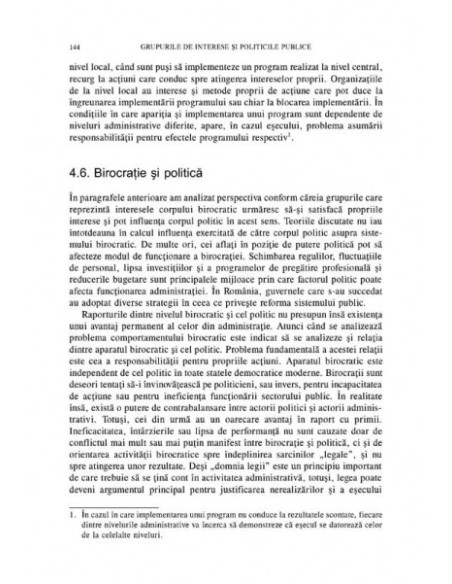 Grupurile de interese și politicile publice