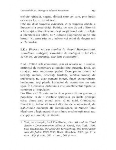 Curierul de Est. Dialog cu Edward Kanterian