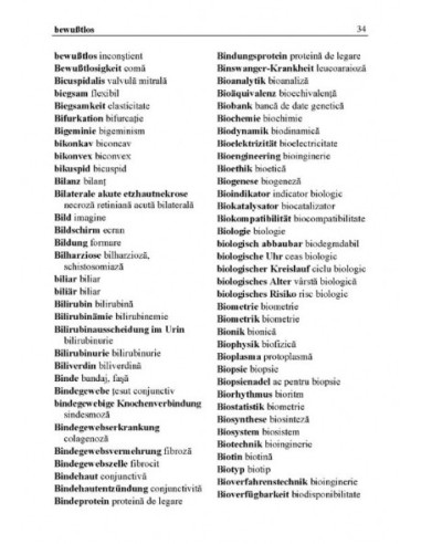 Dicţionar medical de buzunar...