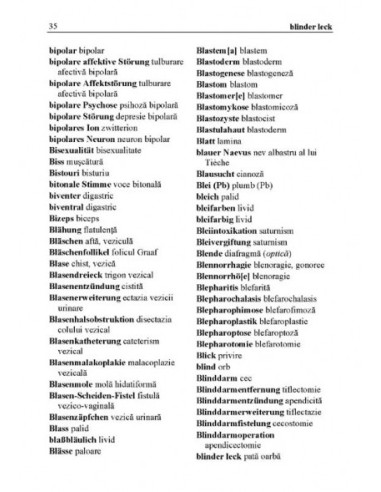 Dicţionar medical de buzunar...