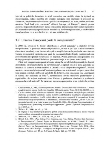 Uniunea Europeană și administrația...