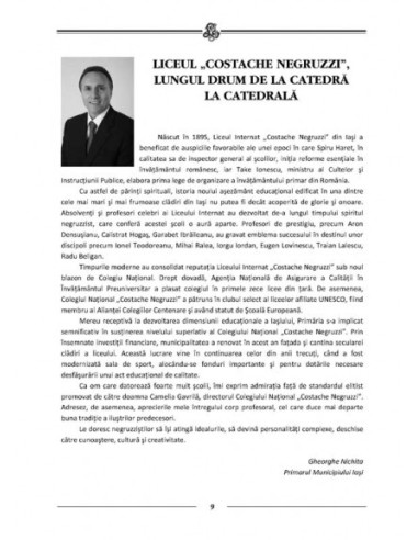 Destinul Colegiului Costache... Destinul Colegiului Costache...
