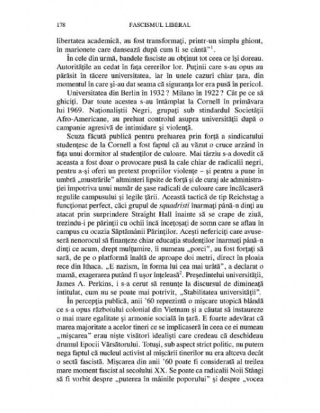 Fascismul liberal. Istoria secretă a stîngii americane de la Mussolini la politica semnificației