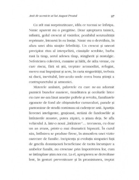Anii de ucenicie ai lui August Prostul