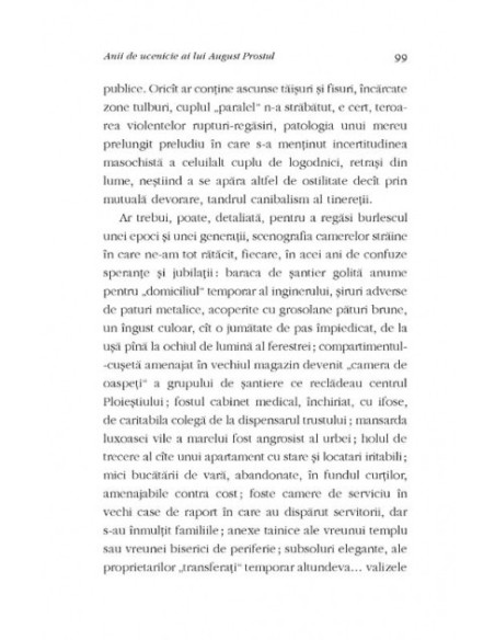 Anii de ucenicie ai lui August Prostul