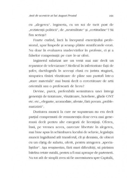 Anii de ucenicie ai lui August Prostul