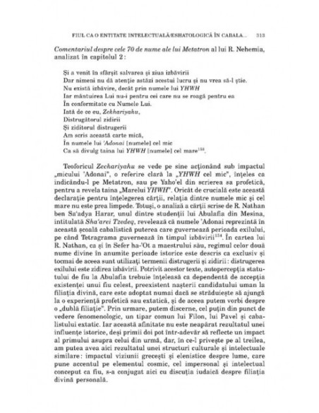 Fiul lui Dumnezeu și mistica evreiască