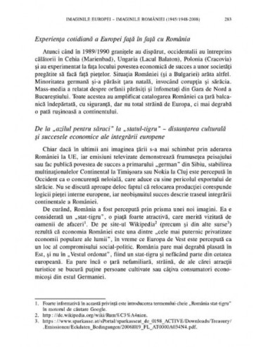 Istoria României prin concepte Istoria României prin concepte