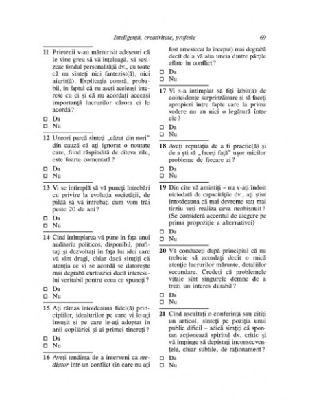 29 de teste pentru a te cunoaşte.