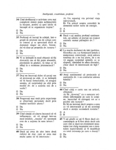 29 de teste pentru a te cunoaşte.