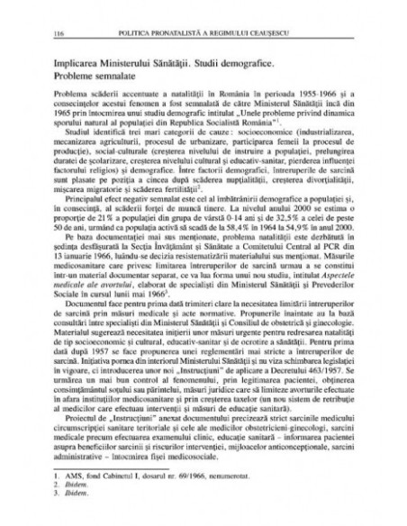 Politica pronatalistă a regimului Ceaușescu. Vol. I: O perspectivă comparativă