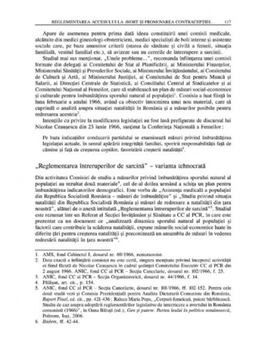 Politica pronatalistă a regimului... Politica pronatalistă a regimului...