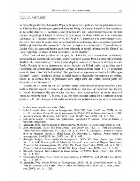Reeducarea în România comunistă (1948-1955). Vol. II: Târgșor, Gherla