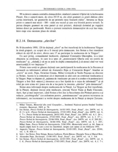 Reeducarea în România comunistă (1948-1955). Vol. II: Târgșor, Gherla