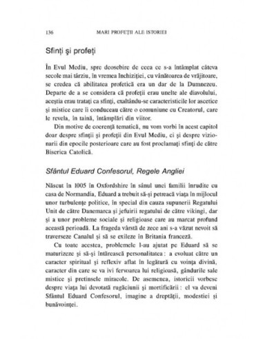 Mari profeții ale istoriei