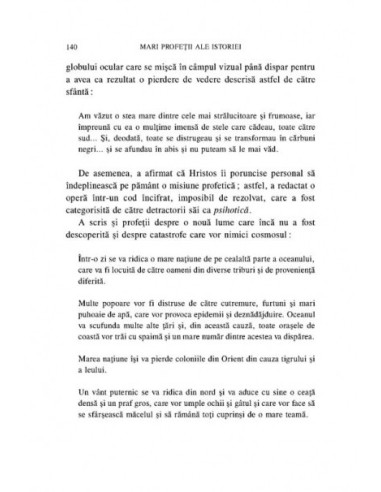 Mari profeții ale istoriei