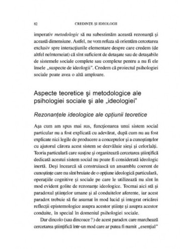 Credințe și ideologii