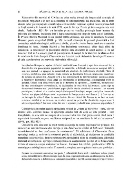Războiul, pacea și relațiile internaționale. O introducere în istoria strategică