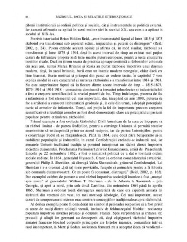 Războiul, pacea și relațiile...