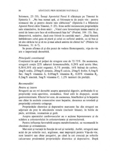 Sănătate prin remedii naturale