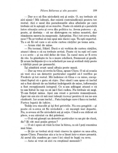 Filiera Bellarosa şi alte povestiri