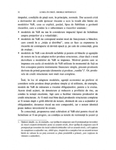 Lumea în criză. Erorile sistemului